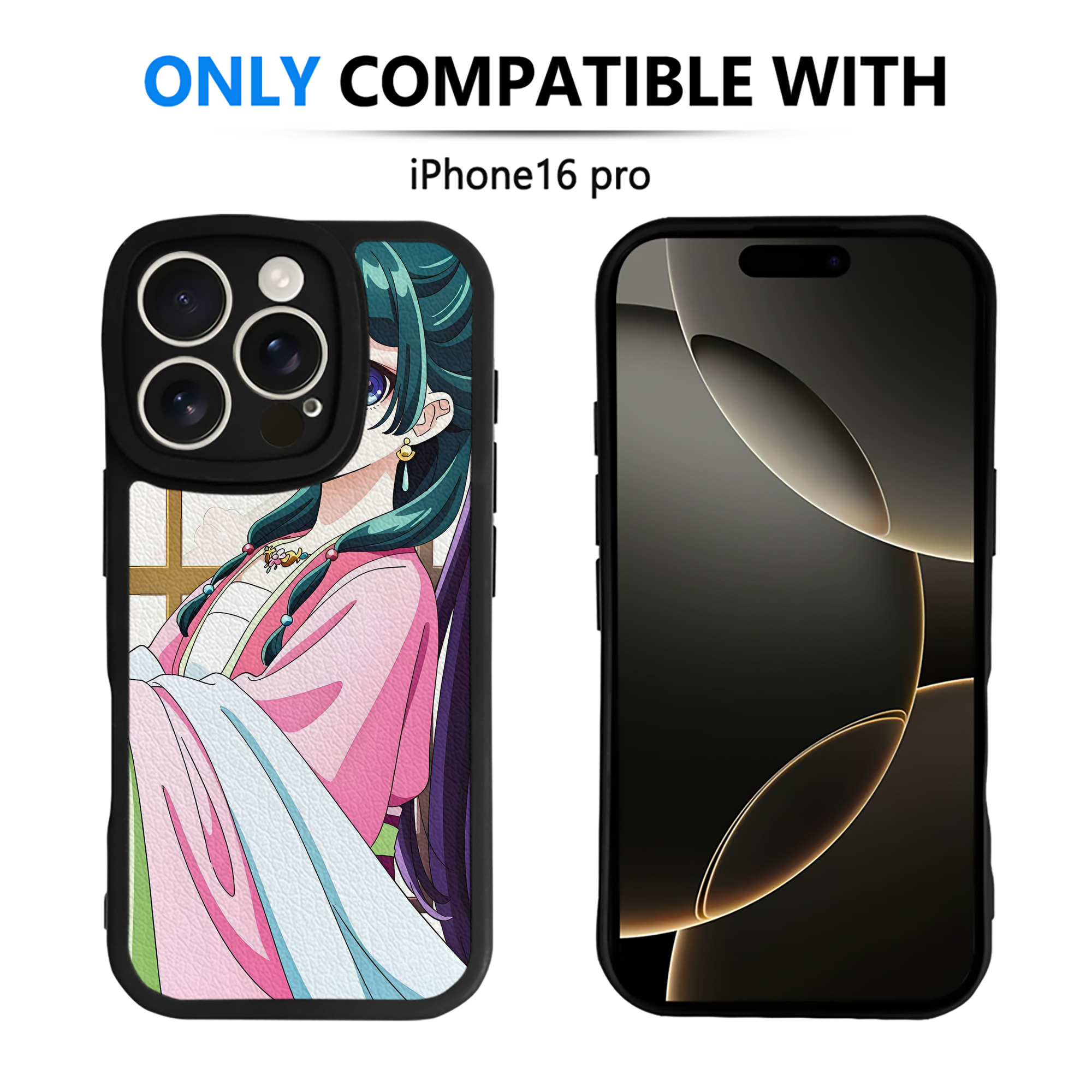 薬屋のひとりごと The Apothecary Diaries 【iPhone 16シリーズ対応】シリコンスマホケース（レザー調） 材質：シリコン